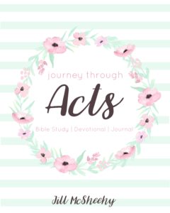 Acts Bible study | Journey with Jill
