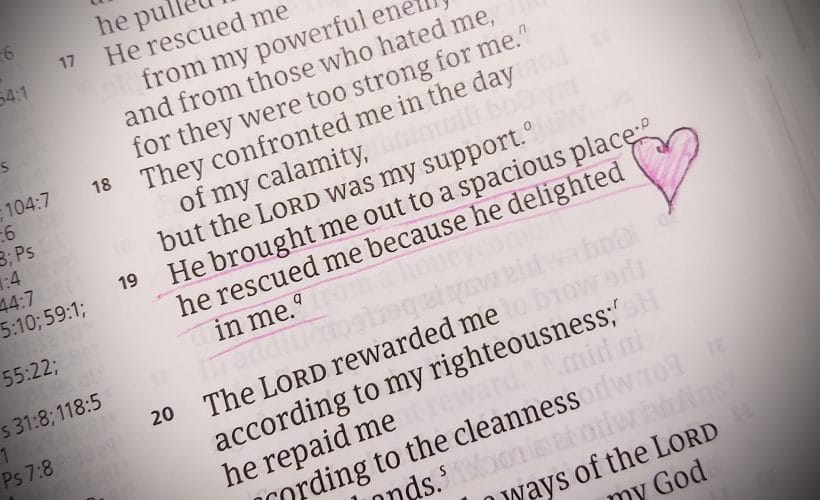 Psalm 18:19